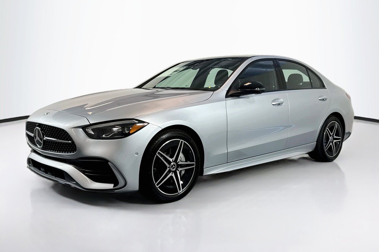 New 2026 Cirrus Silver Metallic Mercedes-Benz C 300 image 1