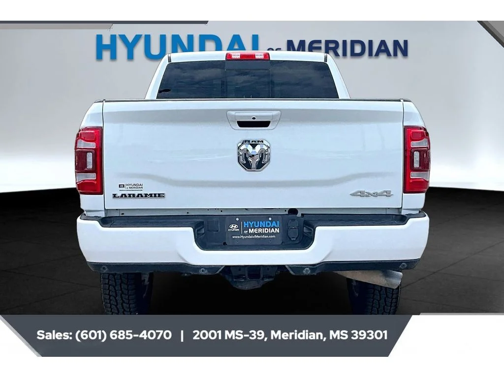 Used 2024 Bright White Clearcoat Ram Laramie image 4