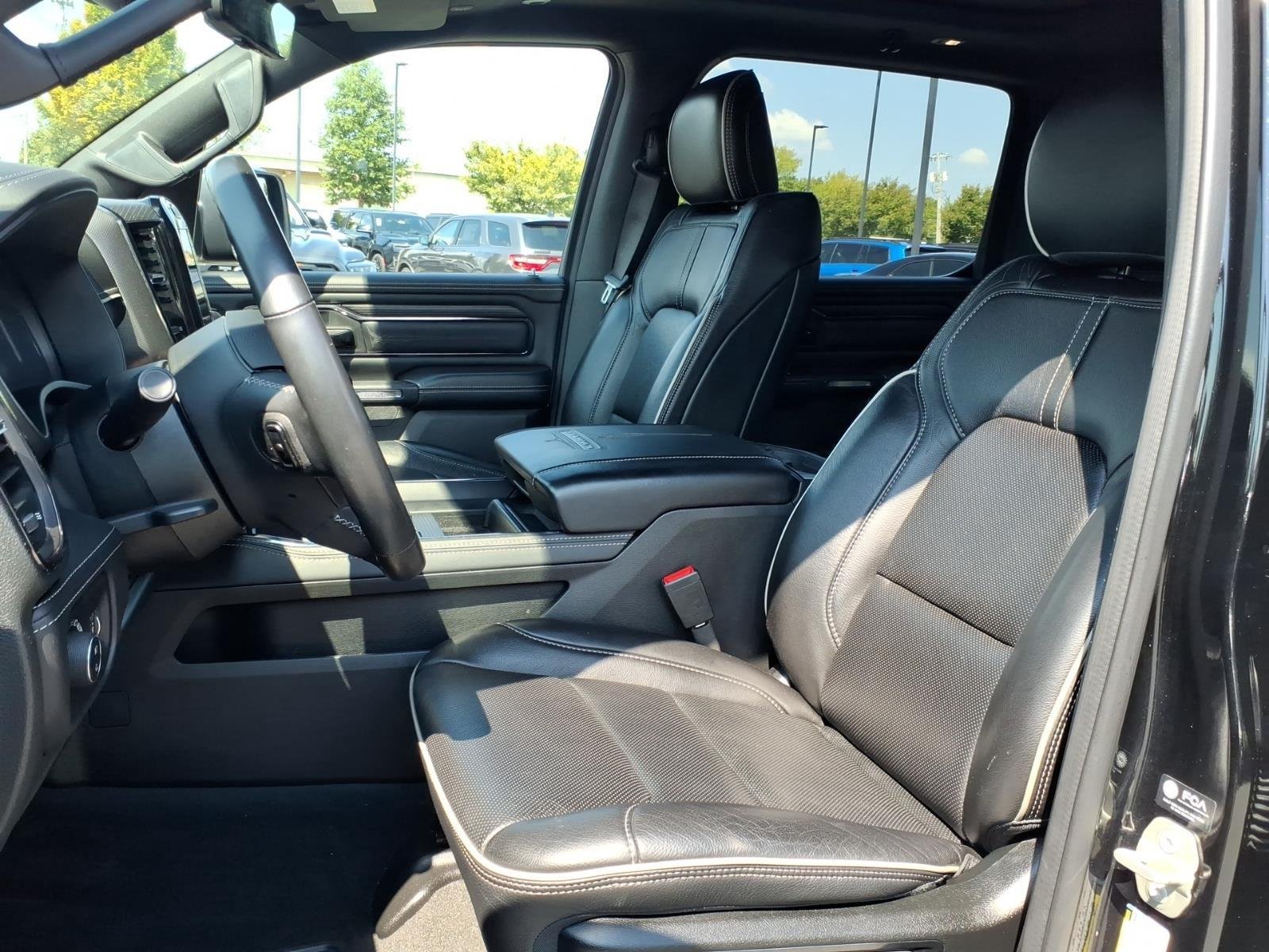 Used 2023 Diamond Black Crystal Pearlcoat Ram Limited image 21