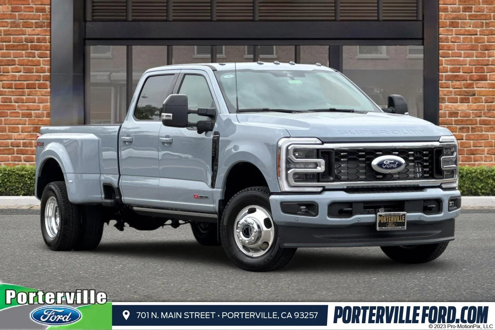 New 2026 Glacier Gray Metallic Tri-Coat Ford F-350® Platinum® image 1