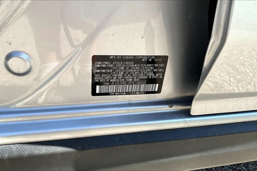 Used 2023 Ice Silver Metallic Subaru Sport image 17