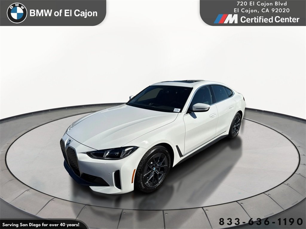 Used 2025 BMW i4 40 with VIN WBY23HD09SFT91592 for sale in El Cajon, CA