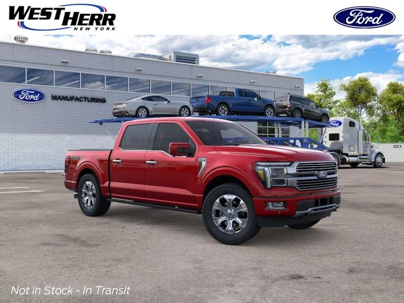 New 2026 Ruby Red Metallic Tinted Clearcoat Ford Platinum® image 1