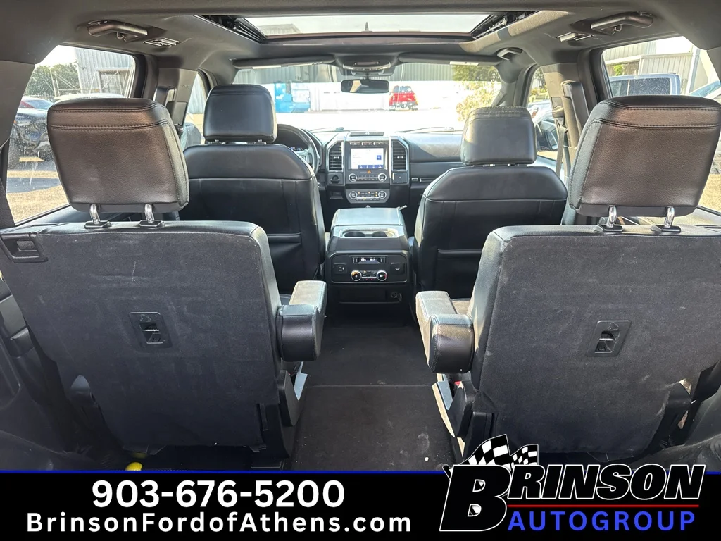 Used 2021 Agate Black Metallic Ford Limited image 11