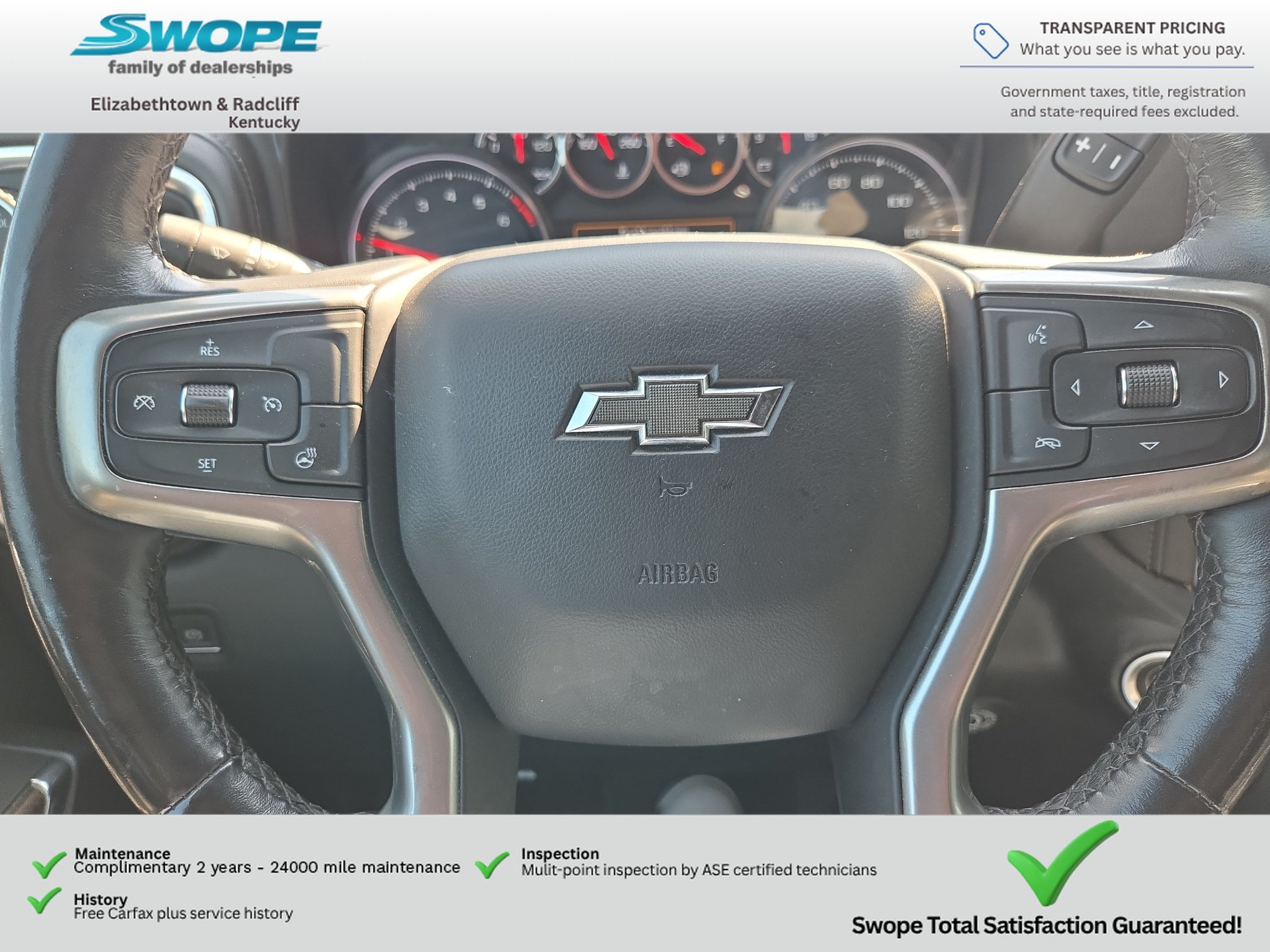 Used 2021 Red Hot Chevrolet LT Trail Boss image 25