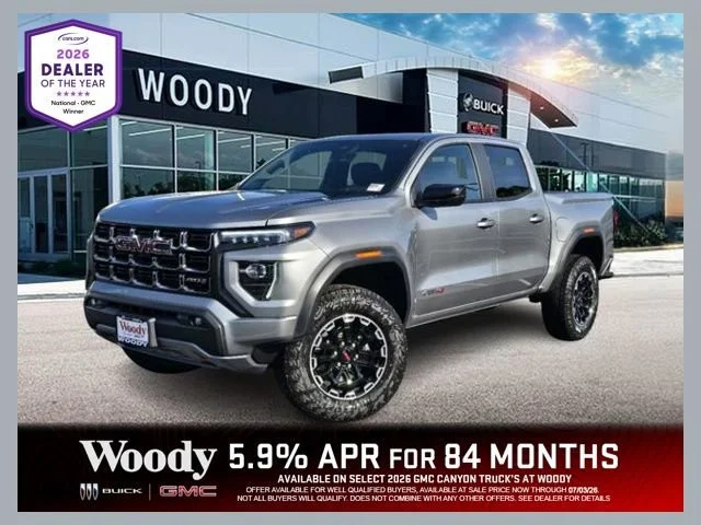 New 2026 Sterling Metallic GMC AT4 image 1