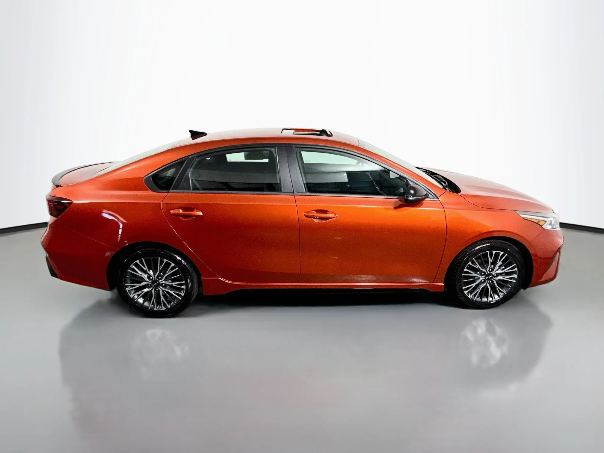 Used 2023 Fire Orange Kia GT-Line image 8