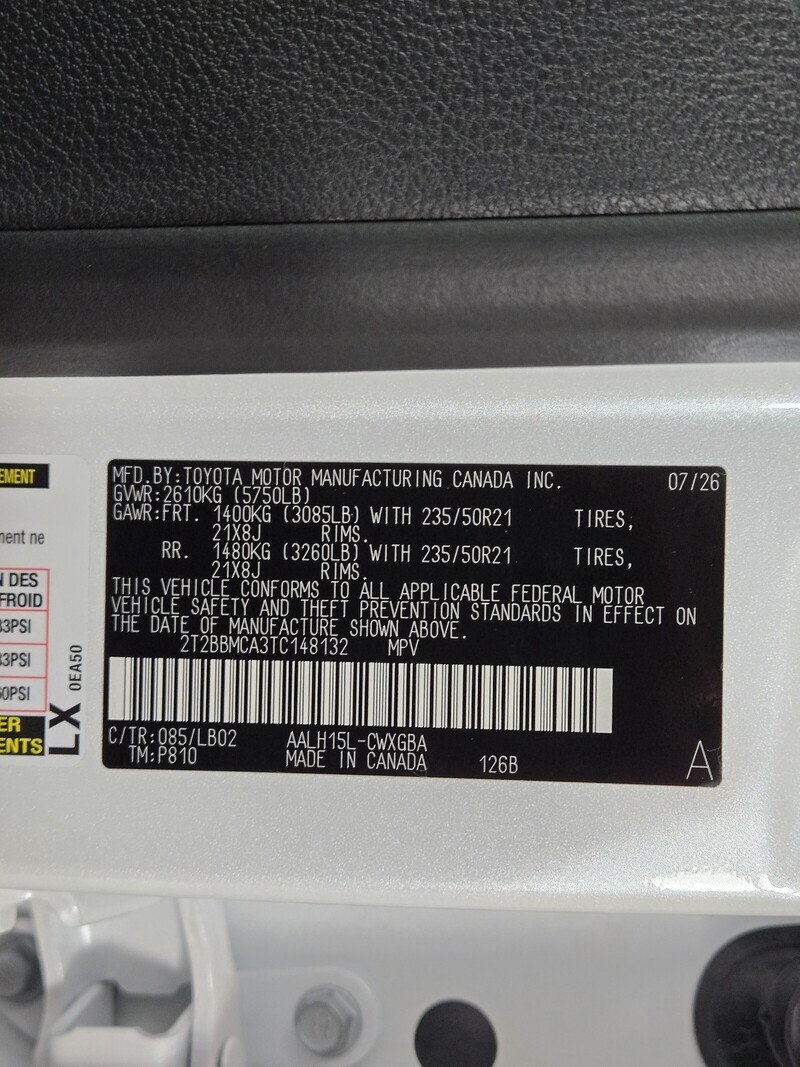 Certified Used 2026 White Pearl Lexus PREMIUM PLUS image 38