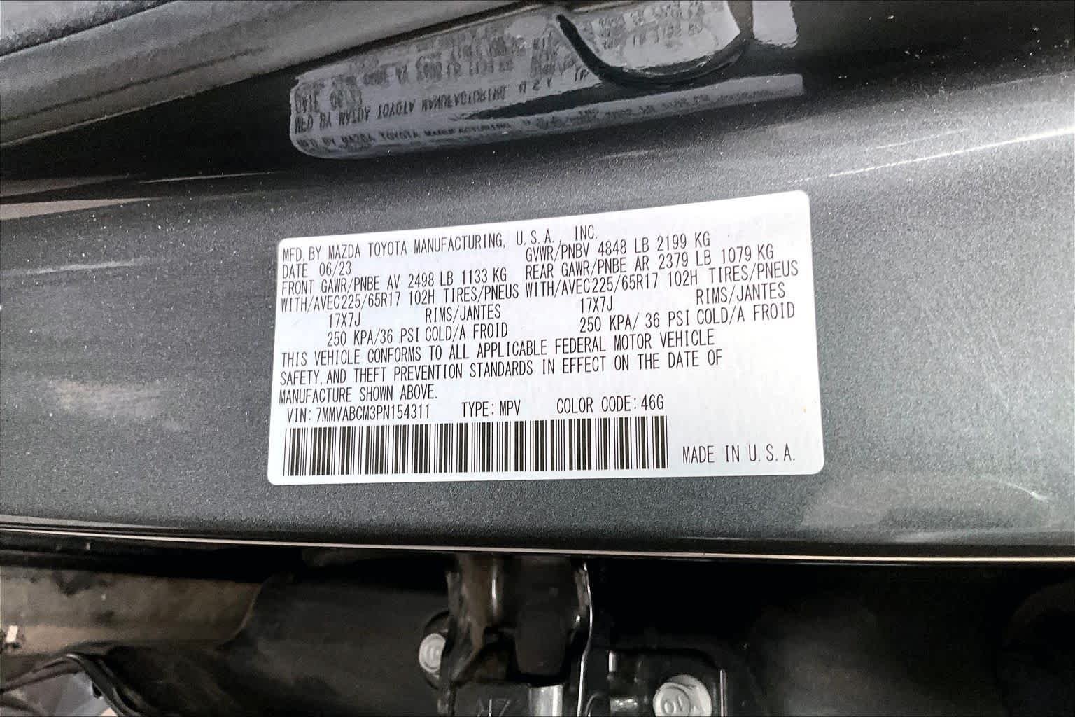 Used 2023 Machine Gray Metallic Mazda 2.5 S Preferred Plus Package image 34