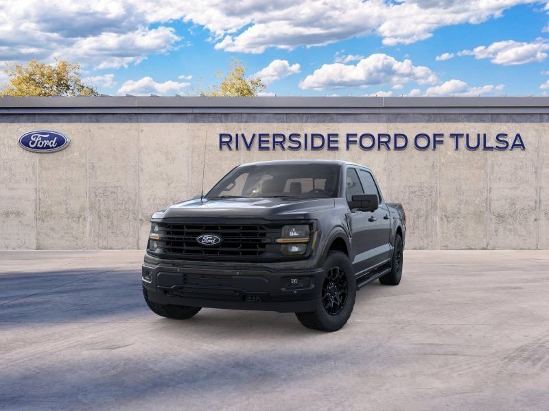 New 2026 Agate Black Metallic Ford XLT image 3