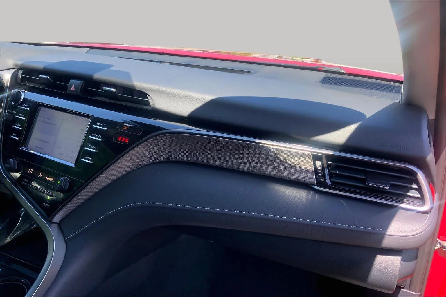 Certified Used 2019 Supersonic Red Toyota SE image 38