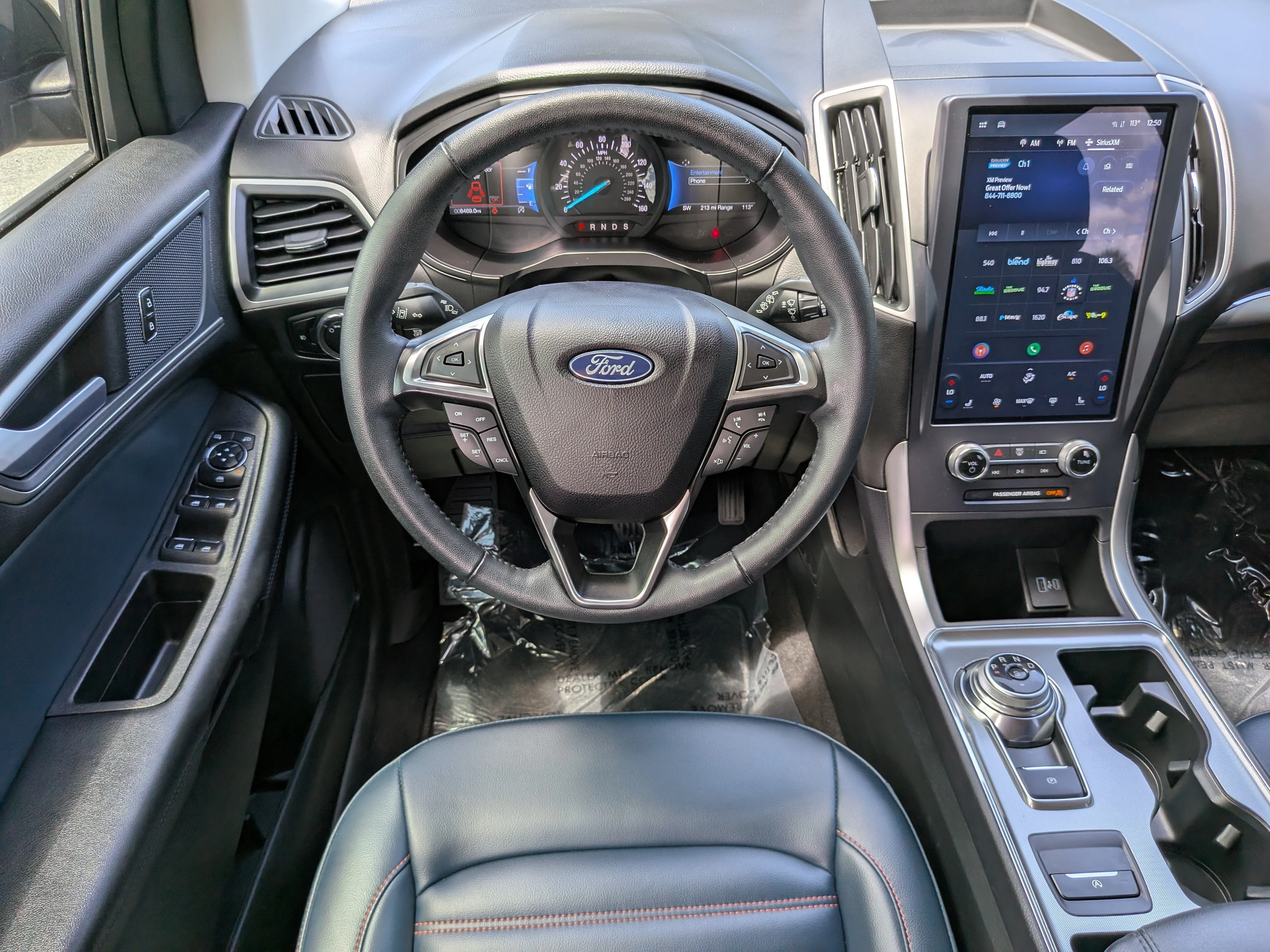 Used 2024 Agate Black Metallic Ford SEL image 20