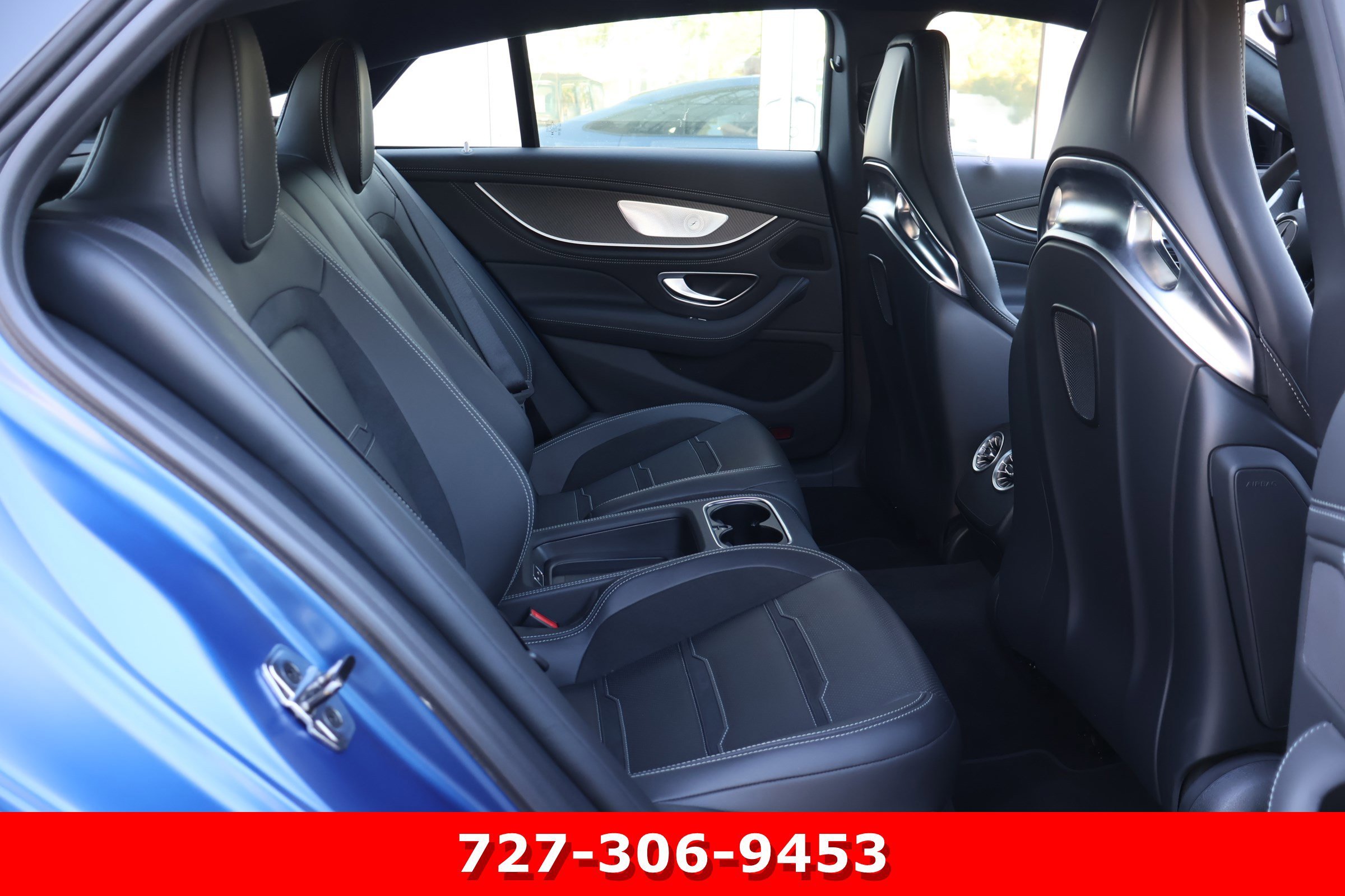 Certified Used 2025 MANUFAKTUR Starling Blue Magno Mercedes-Benz AMG® GT 63 S E Performance image 24
