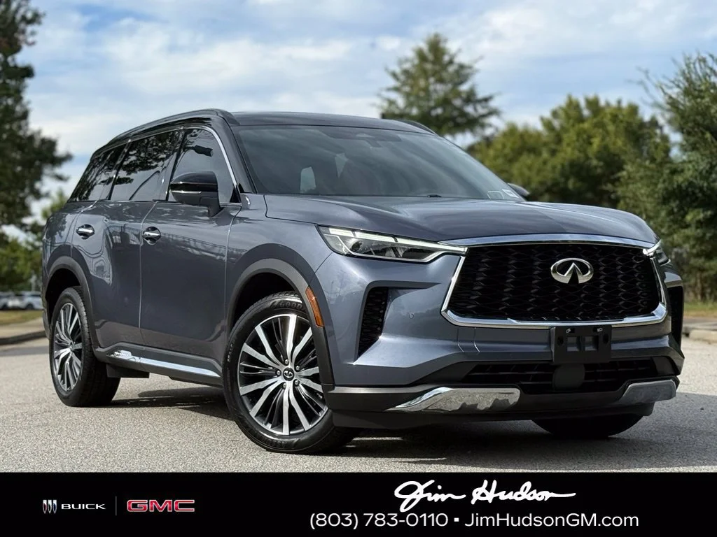 Used 2022 Blue INFINITI AUTOGRAPH AWD image 2