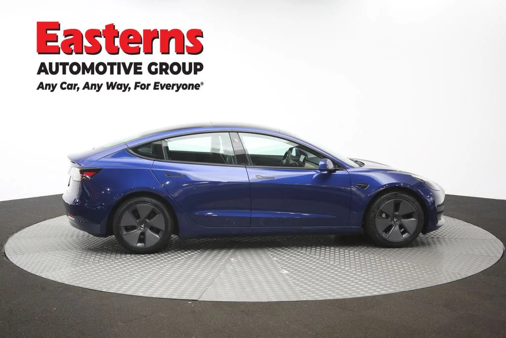 Used 2021 Blue Tesla Standard Range Plus image 39