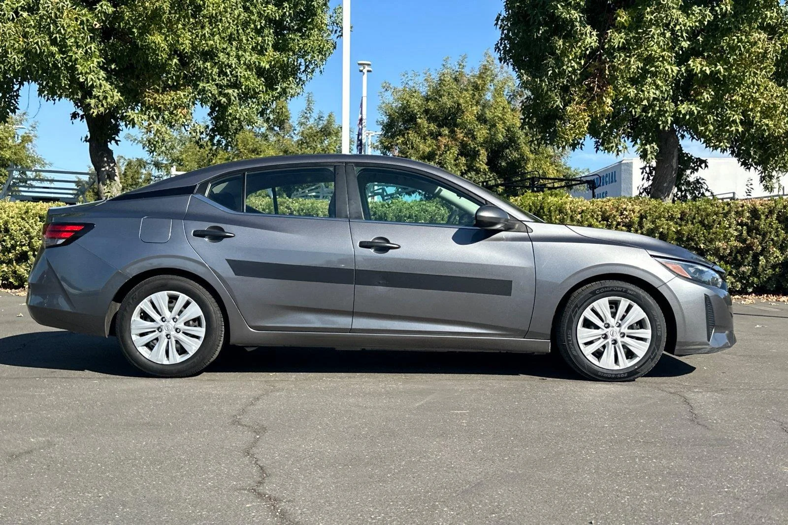 Used 2024 Gun Metallic Nissan S image 2