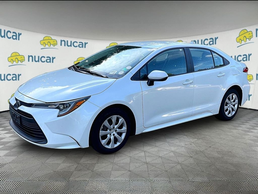 Certified Used 2025 Beige Toyota LE image 3