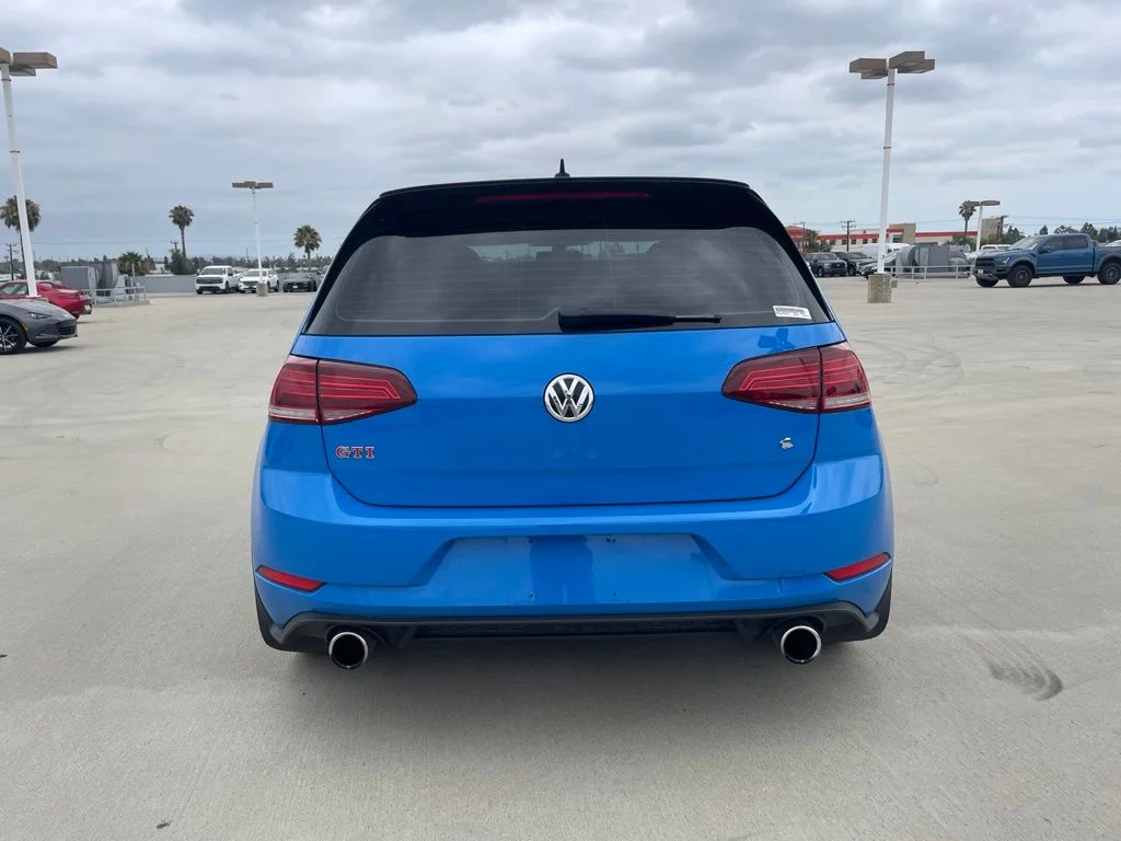 Used 2019 Blue Volkswagen 2.0T Rabbit Edition image 3
