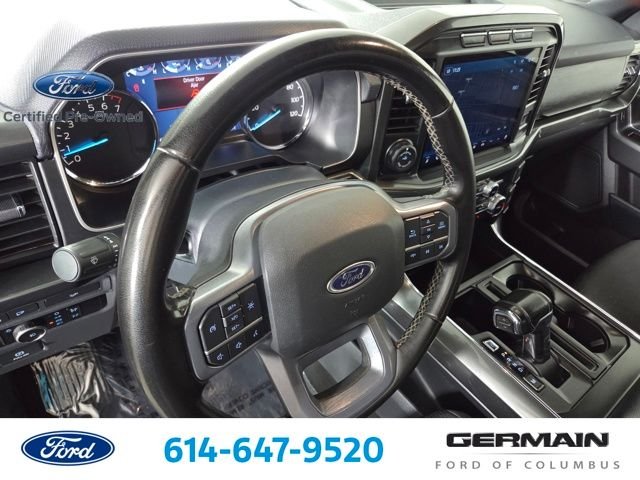 Certified Used 2023 Agate Black Metallic Ford XLT image 16