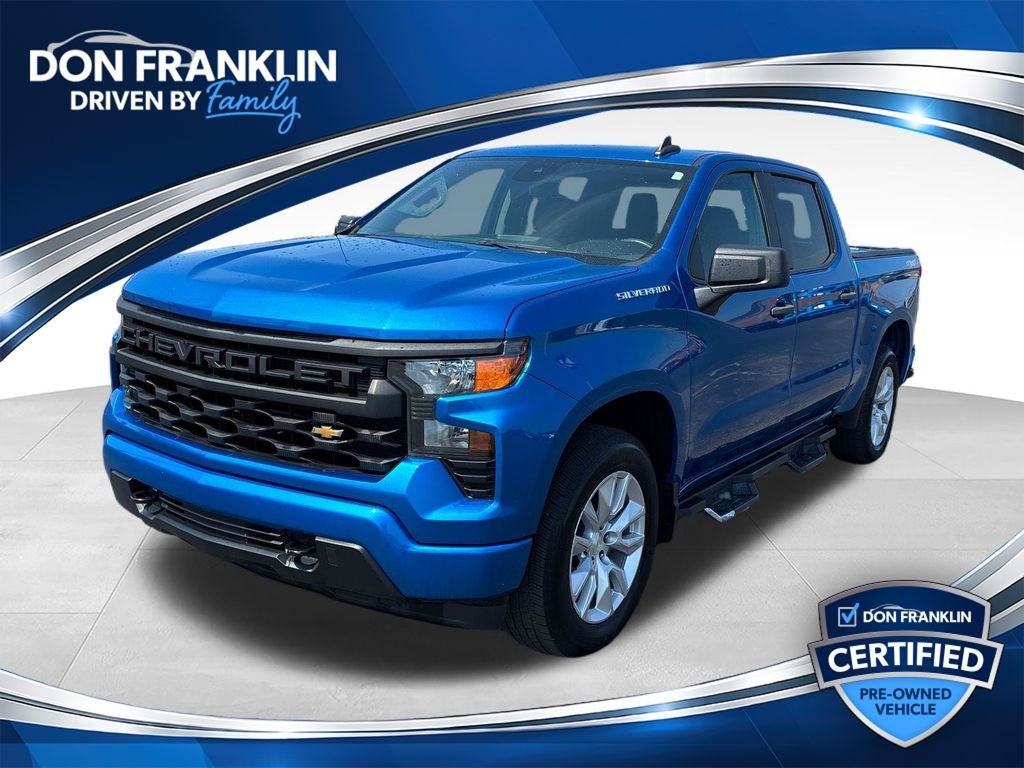 Used 2022 Blue Chevrolet Custom image 1