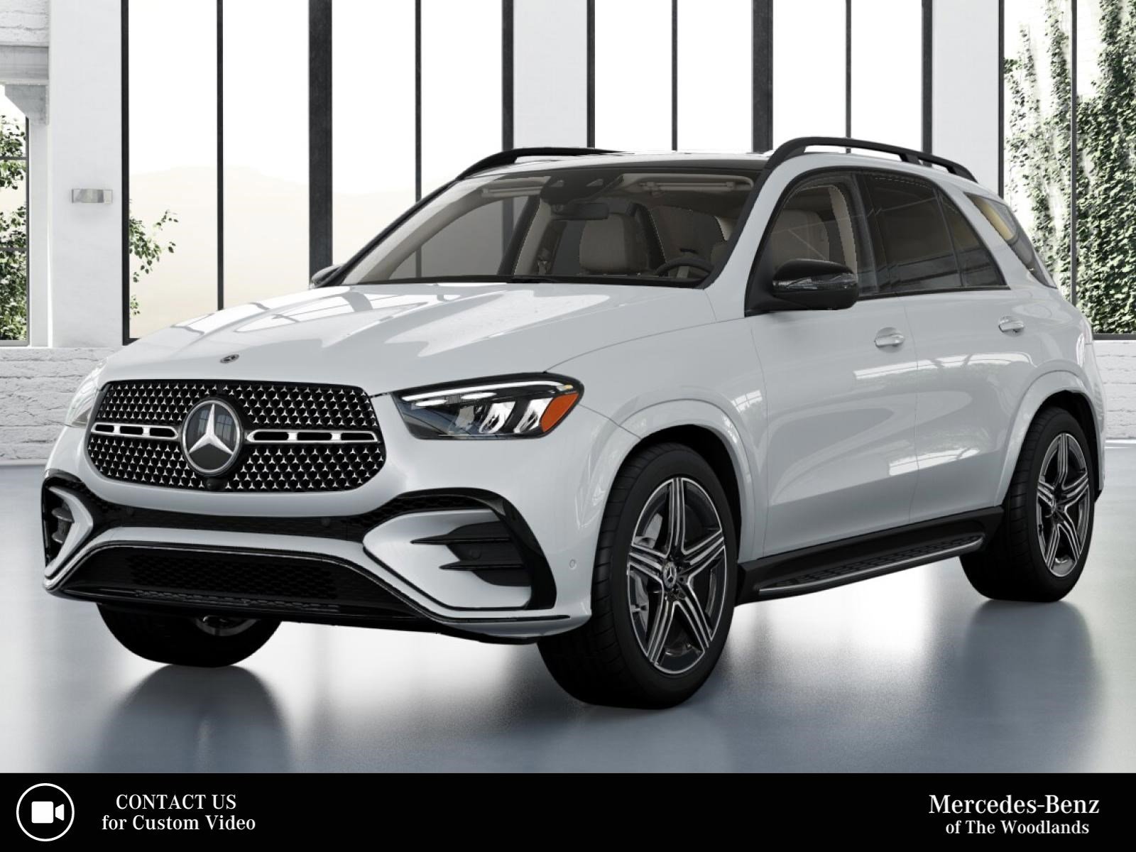 New 2026 MANUFAKTUR Moonlight White Metallic Mercedes-Benz GLE 350 image 1
