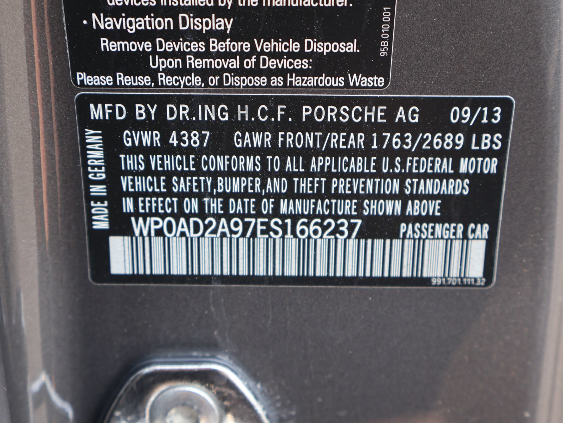 Used 2014 Agate Gray Metallic Porsche Turbo S image 35