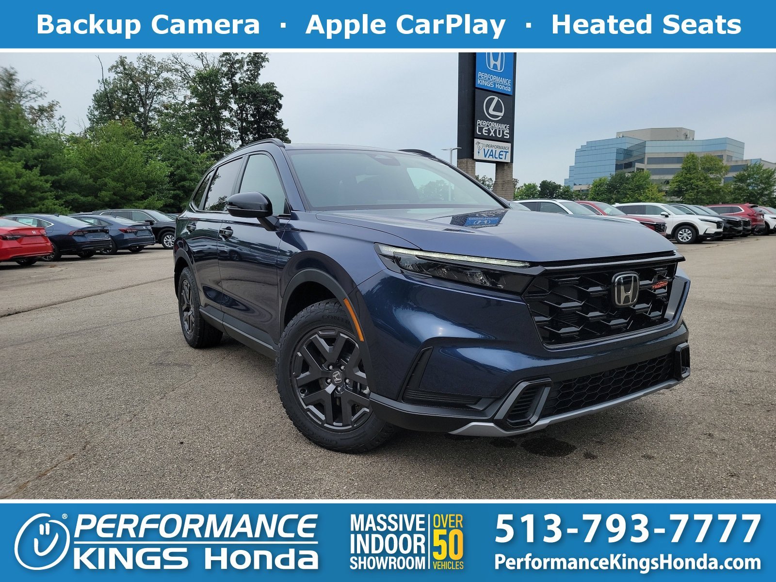 New 2026 Canyon River Blue Metallic Honda TrailSport image 1