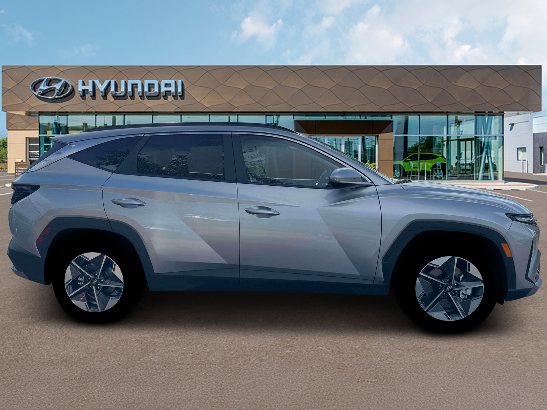 New 2026 Shimmering Silver Hyundai SEL Premium FWD image 9