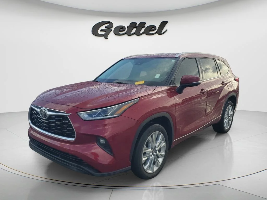 Used 2021 Red Toyota Platinum image 1