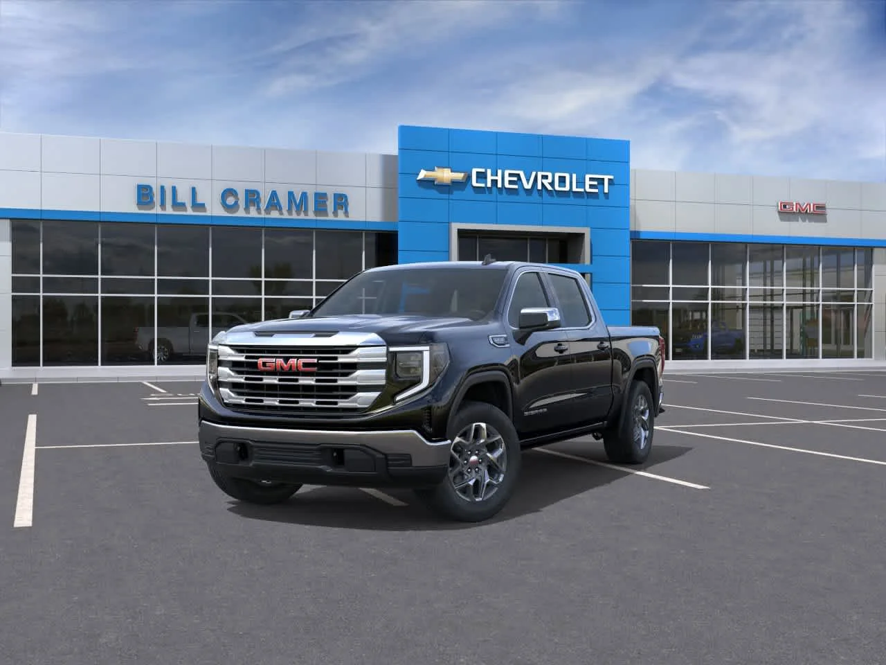 New 2026 Onyx Black GMC SLE image 8