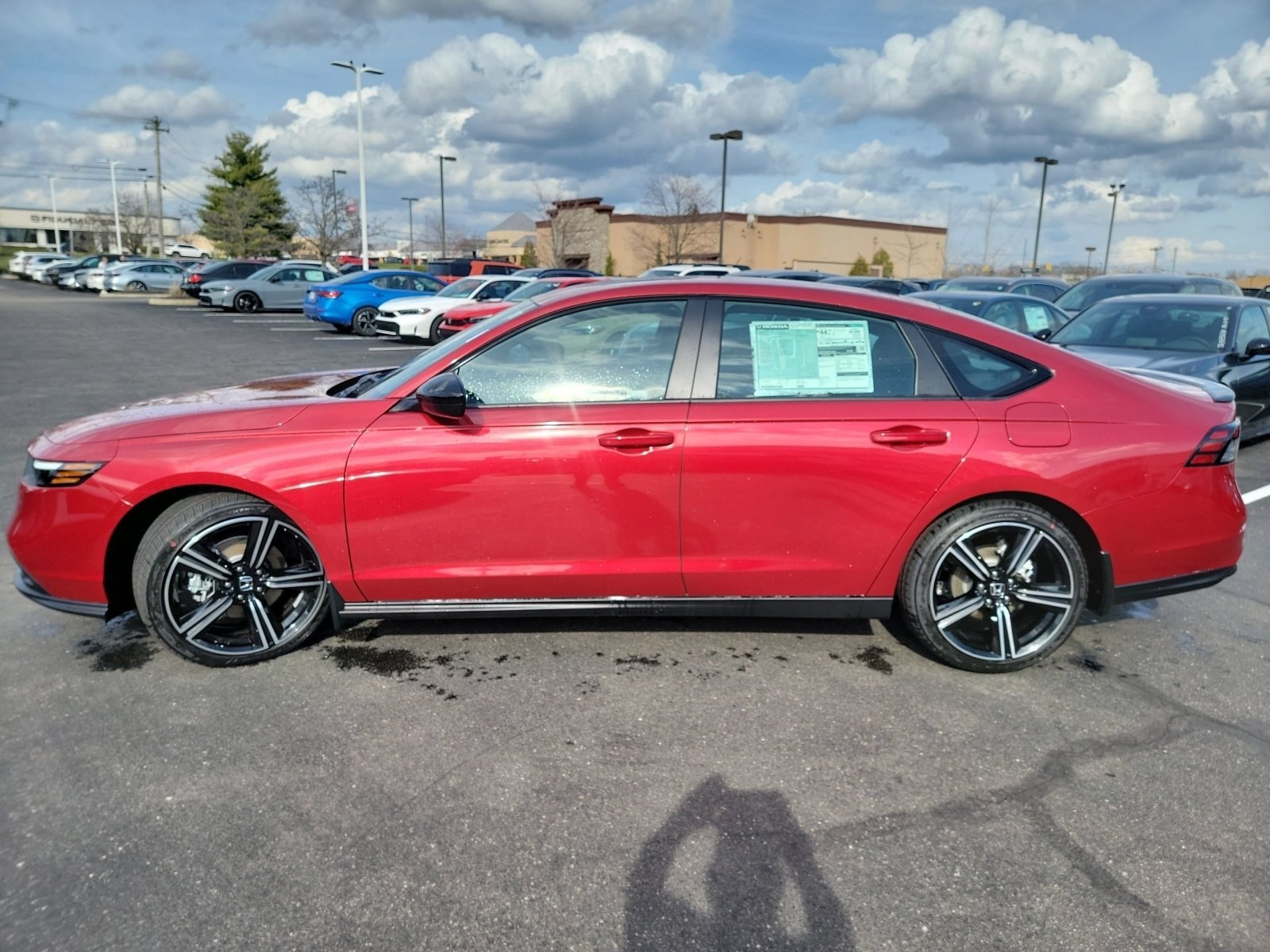 New 2026 Radiant Red Metallic Honda Sport image 16