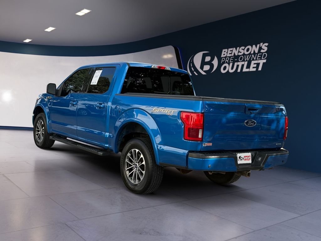 Used 2019 Blue Ford Lariat image 3