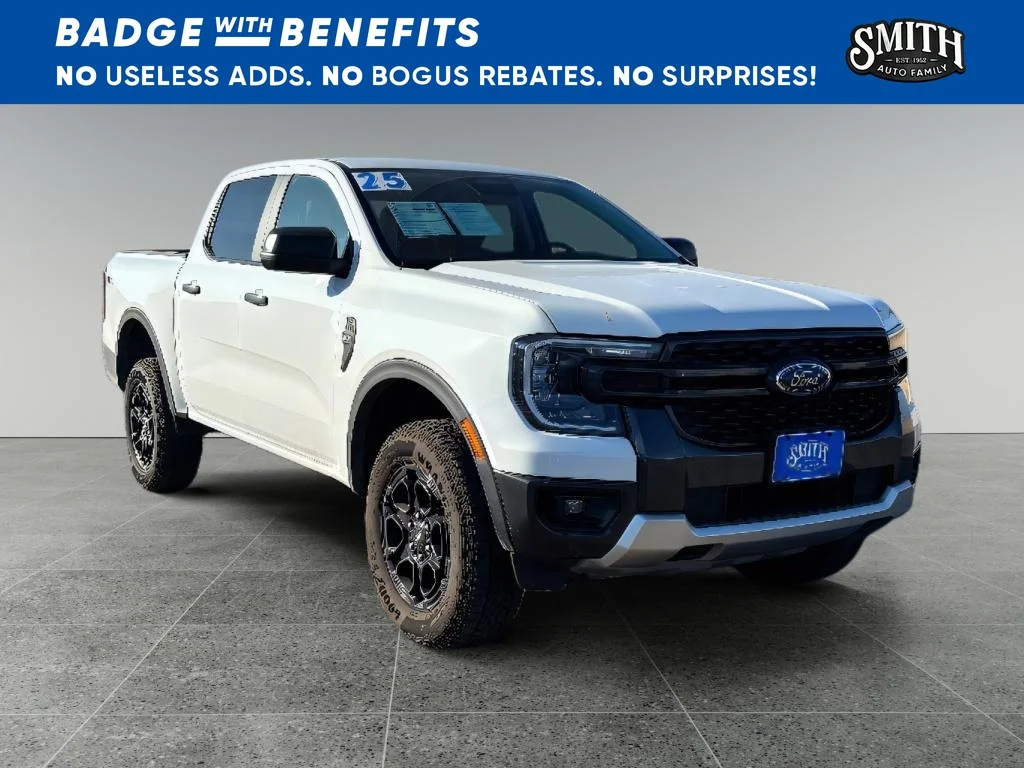 Certified Used 2025 Oxford White Ford XLT image 1