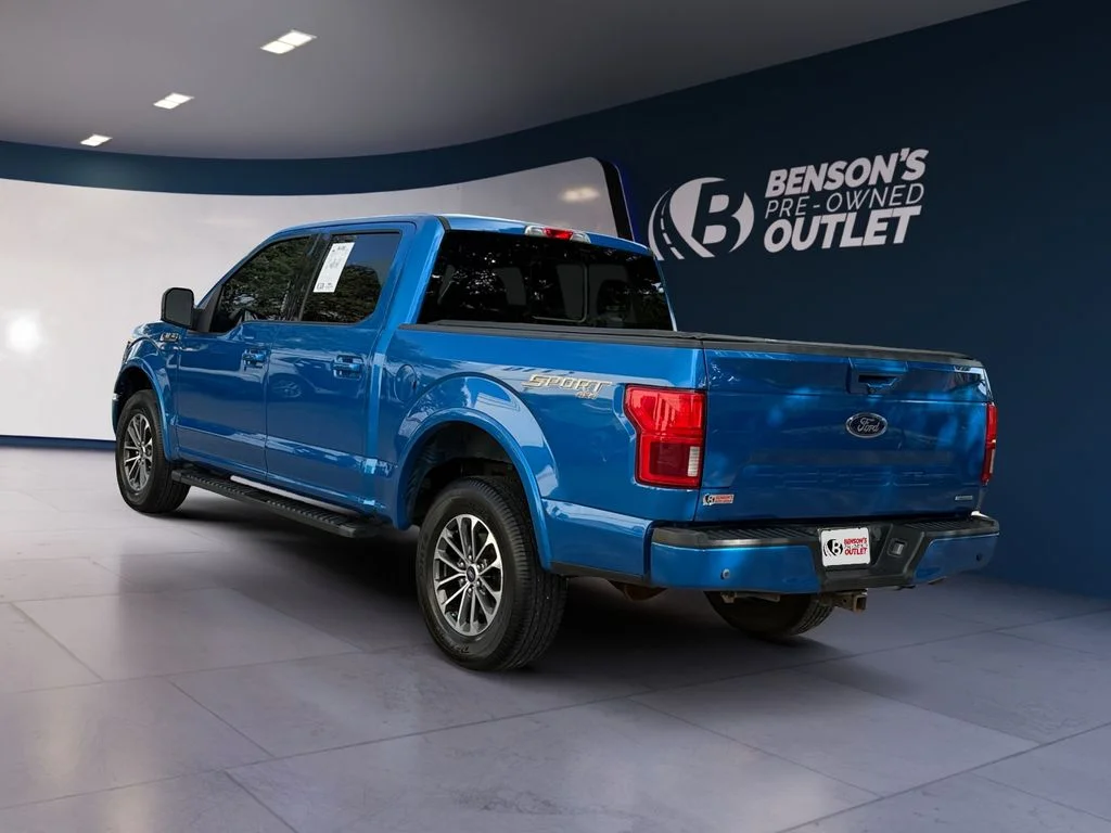 Used 2019 Blue Ford Lariat image 3
