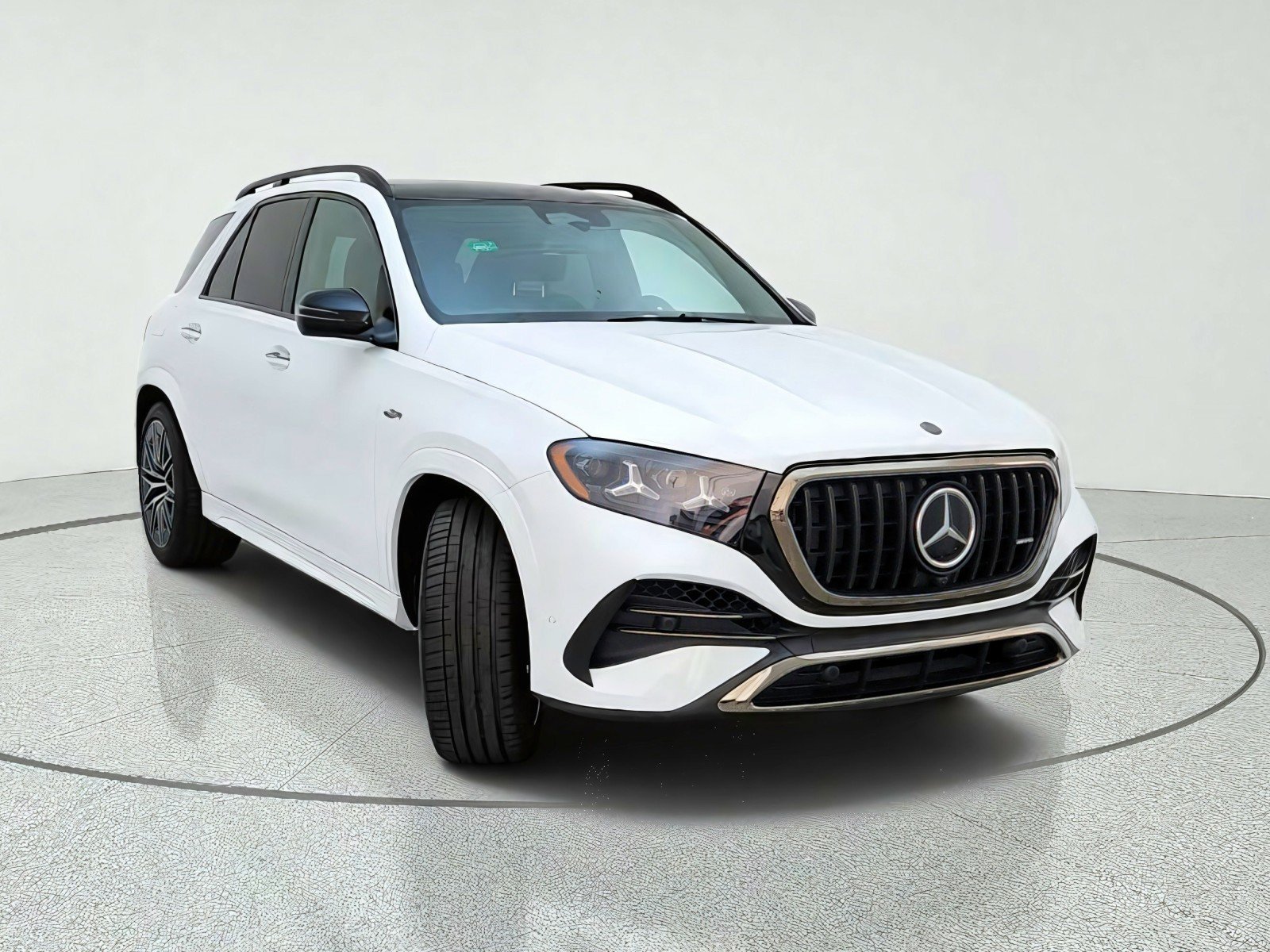 New 2027 MANUFAKTUR Moonlight White Metallic Mercedes-Benz AMG® GLE 53e 4MATIC+ SUV image 34