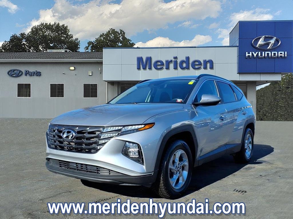 Used 2023 Shimmering Silver Metallic Hyundai SEL image 1