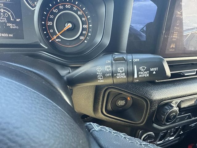 Used 2025 Granite Crystal Clearcoat Metallic Jeep Sport S image 37