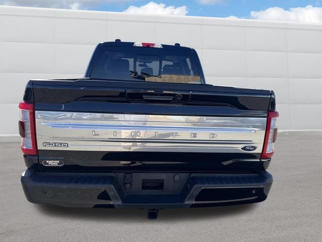 Used 2022 Agate Black Metallic Ford Limited image 4