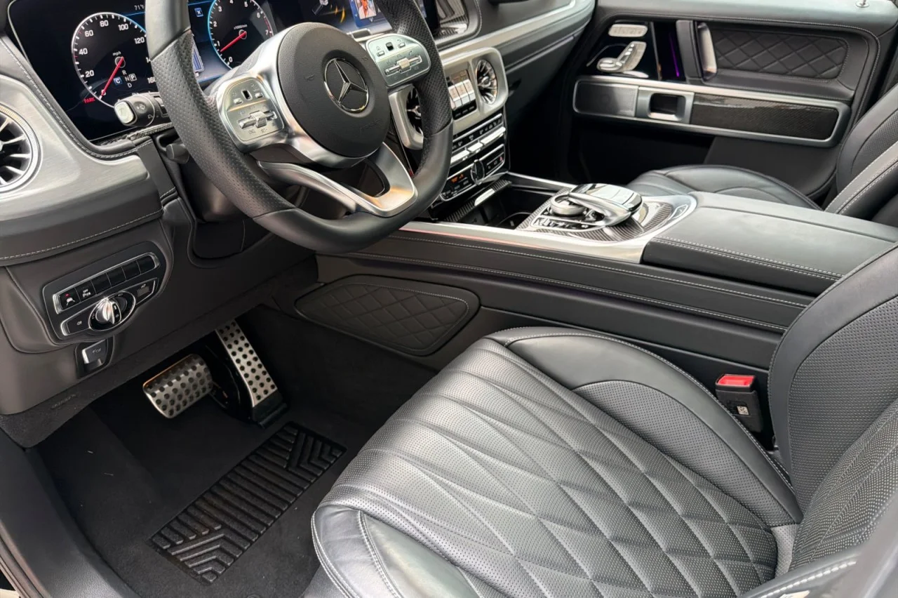 Certified Used 2022 Obsidian Black Metallic Mercedes-Benz G 550 image 9