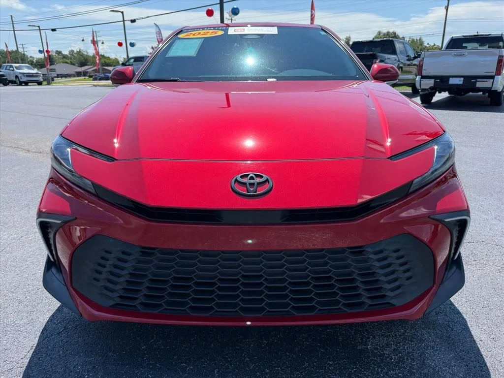 Used 2025 Red Toyota SE image 3