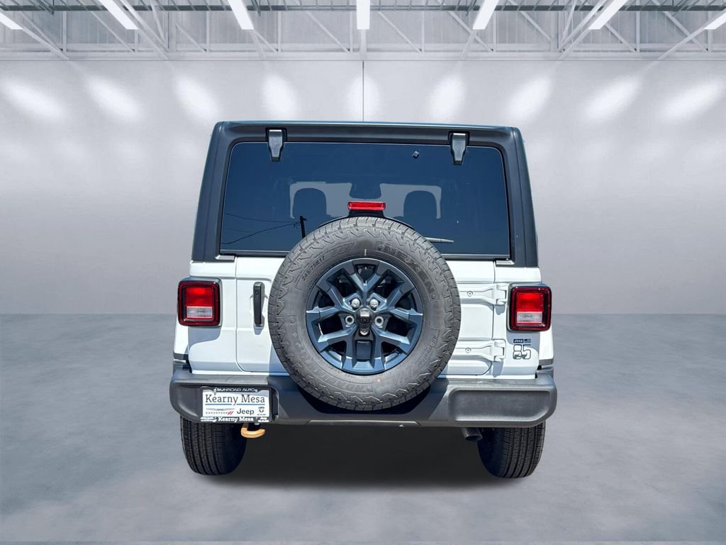 New 2026 Bright White Clear-Coat Exterior Paint Jeep 85th Anniversary Edition image 5