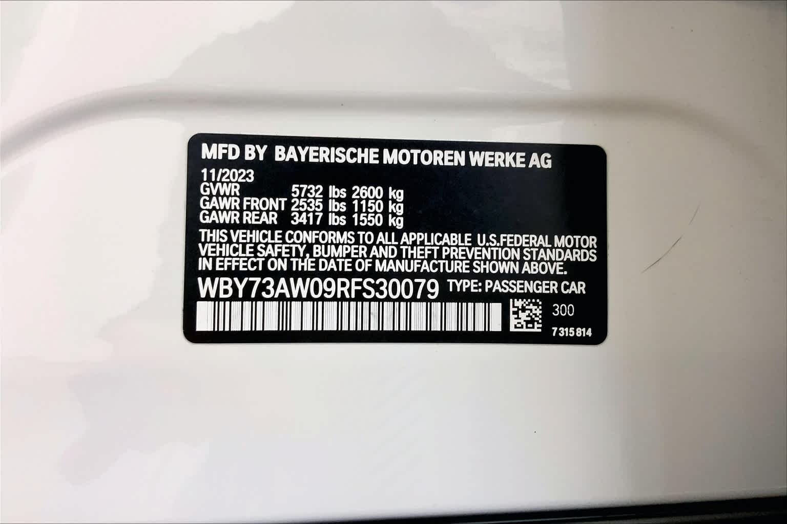 Used 2024 Alpine White BMW eDrive40 image 21