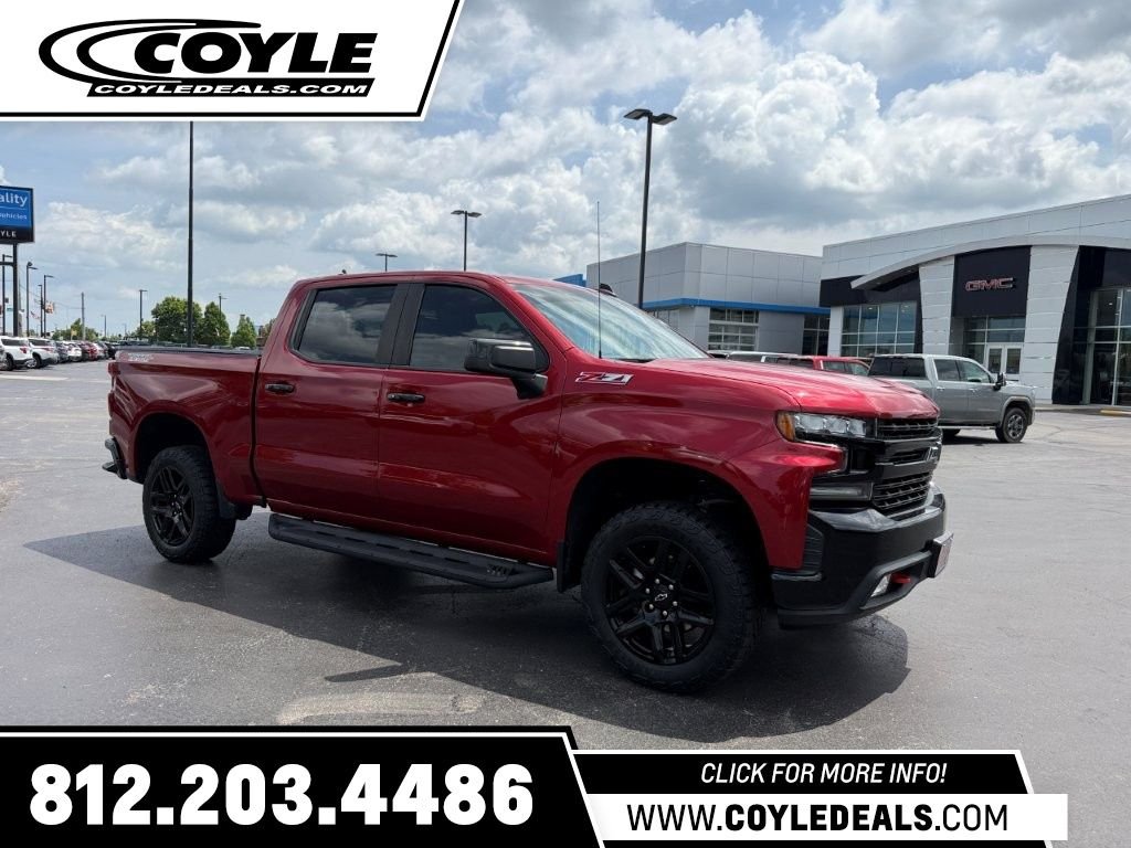 Used 2022 Red Chevrolet LT Trail Boss image 1