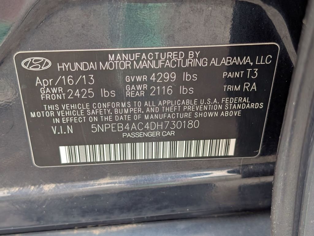 Used 2013 Blue Hyundai GLS image 29