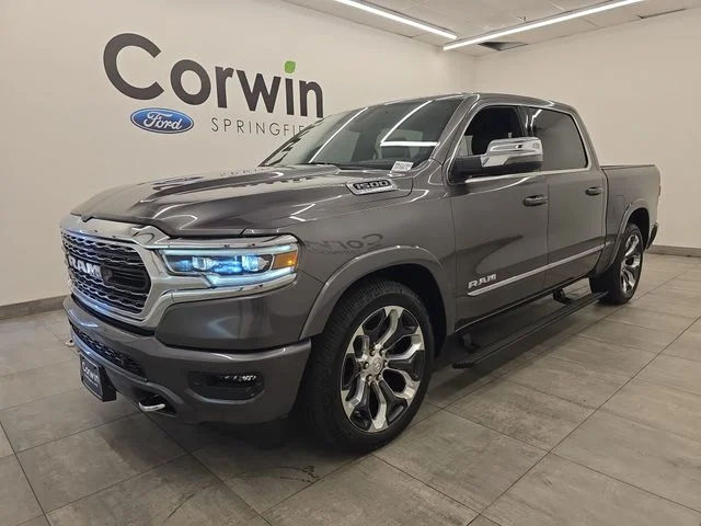 Used 2023 Granite Crystal Clearcoat Metallic Ram Limited image 47