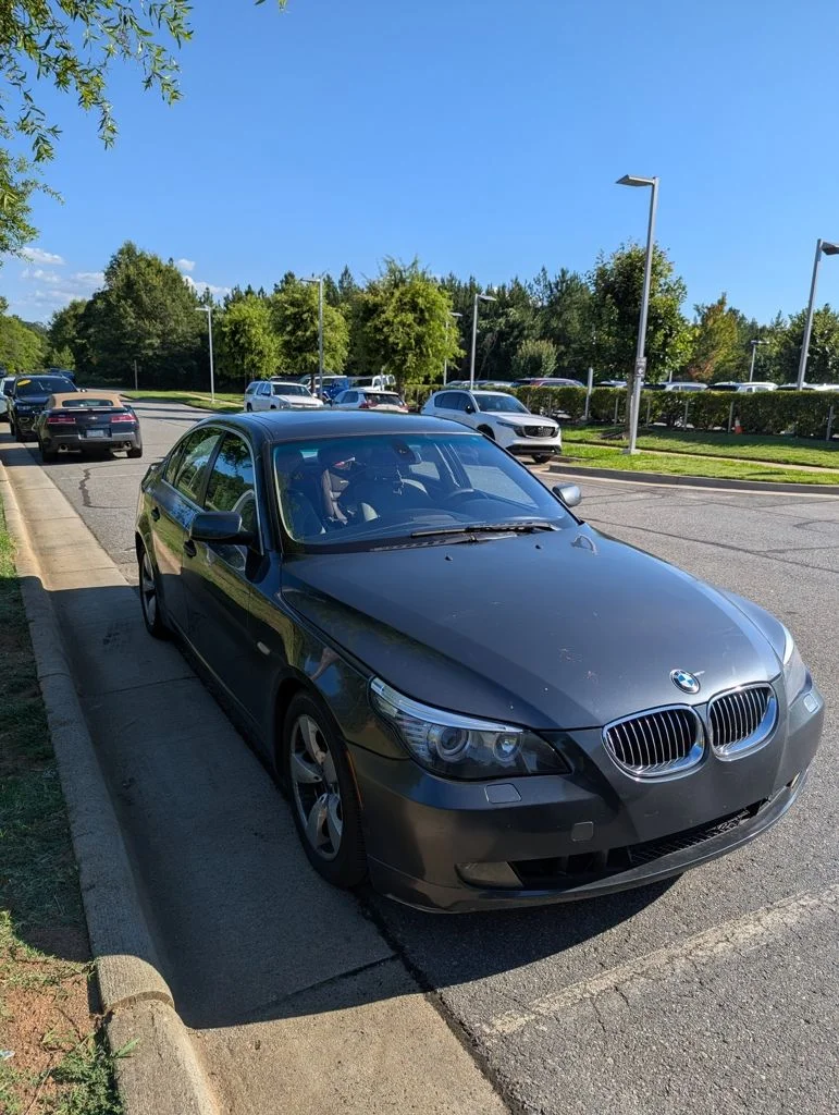 Used 2008 Platinum Gray Metallic BMW 528i image 3