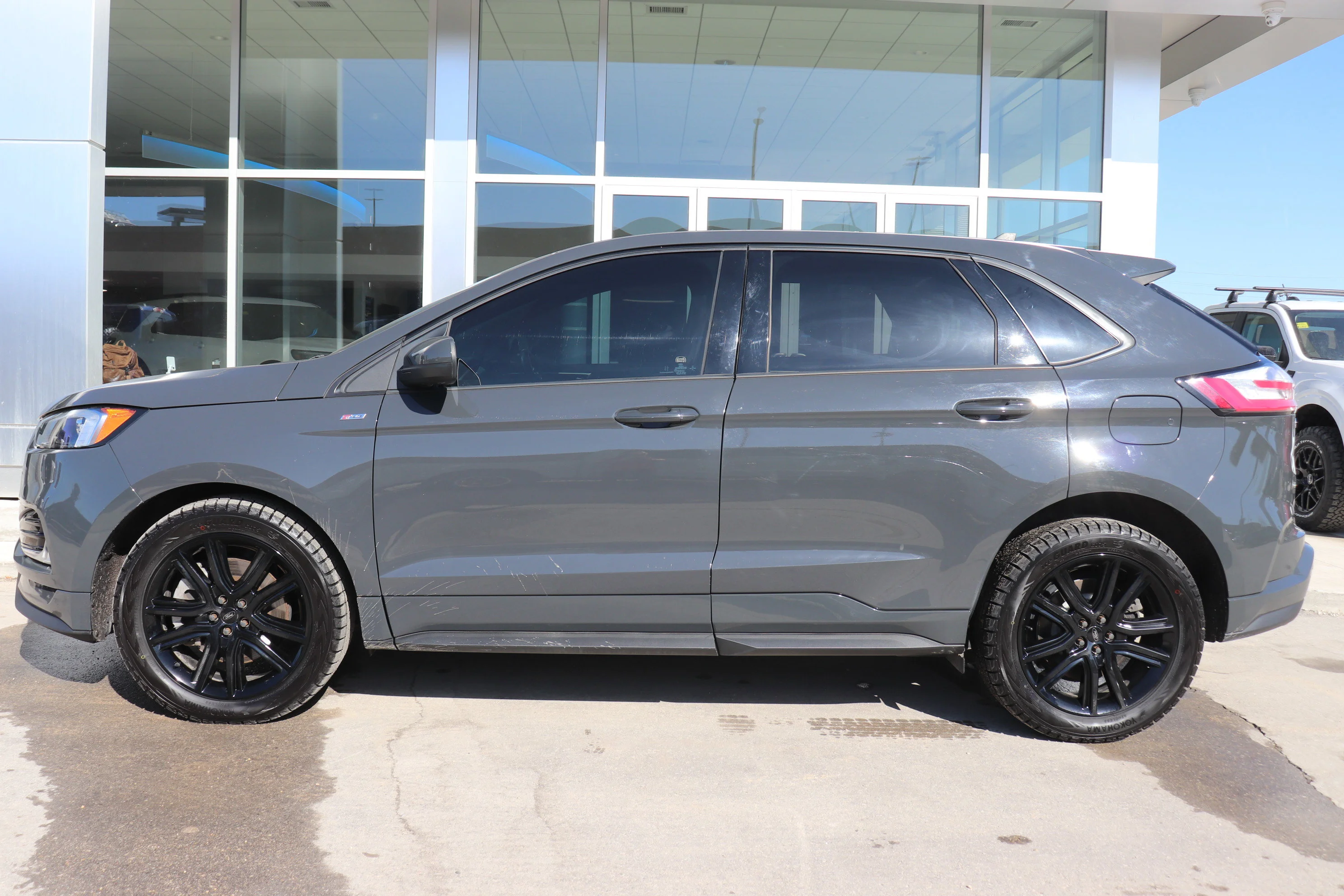 Certified Used 2021 Atlas Blue Metallic Ford ST Line image 3
