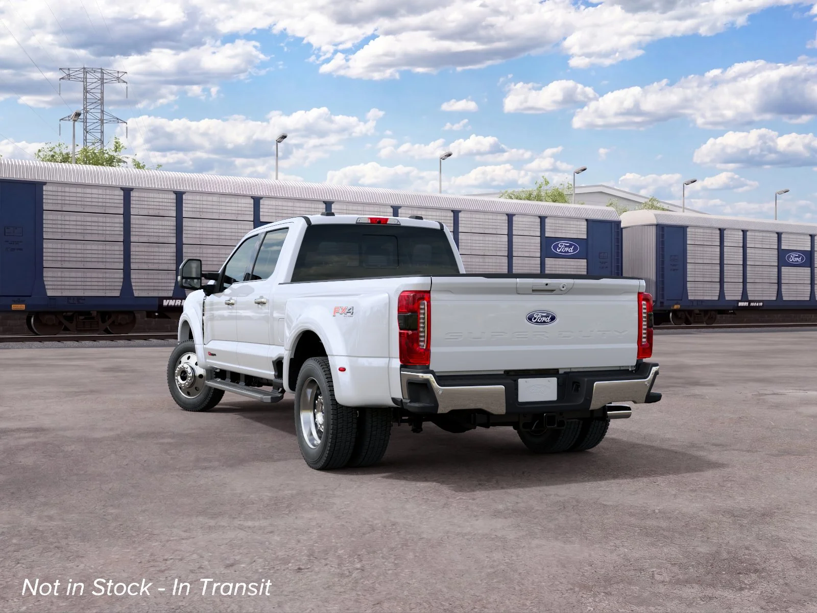 New 2027 Star White Metallic Tri-Coat Ford F-450® Lariat® image 8