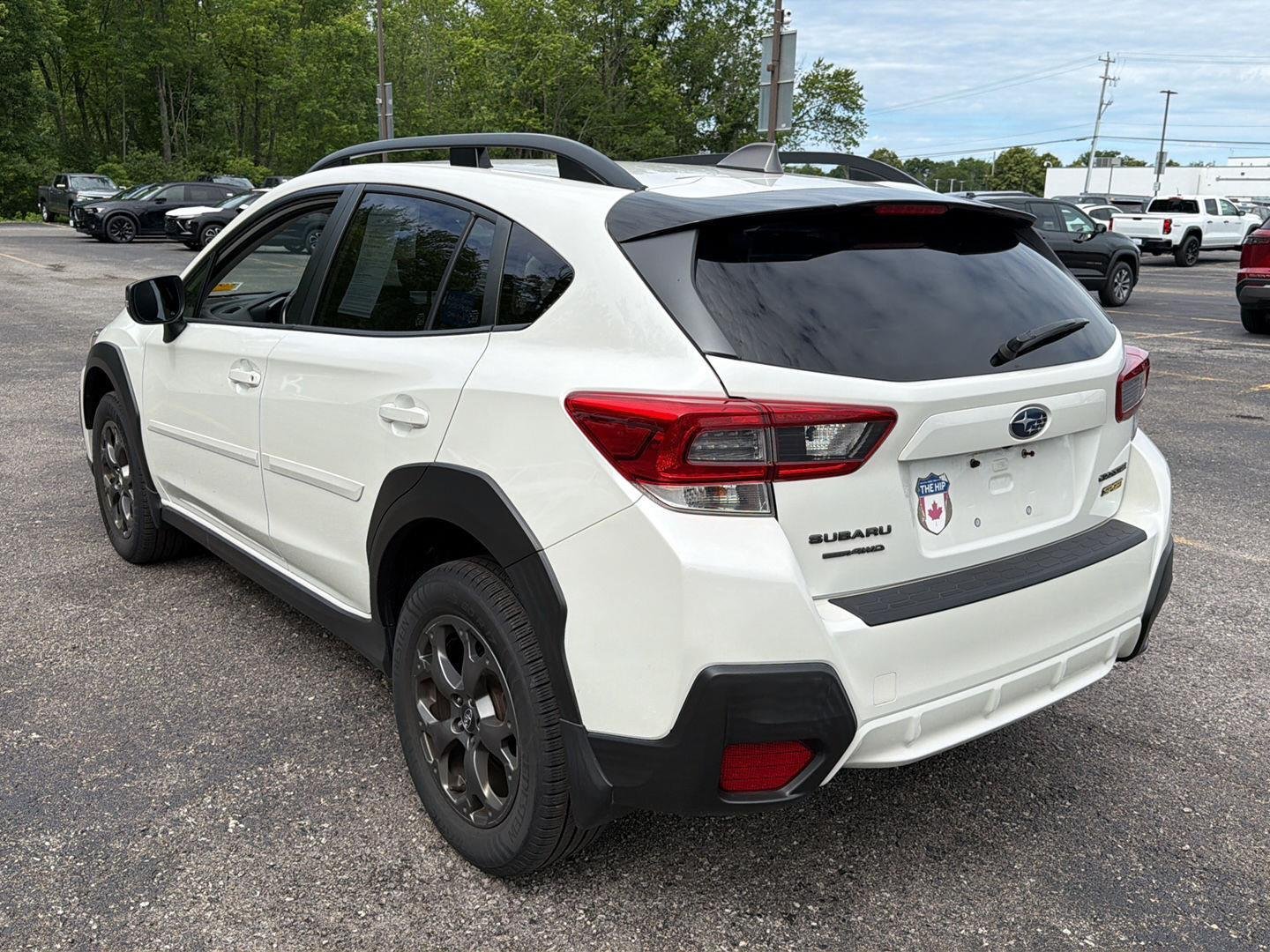 Used 2021 Crystal White Pearl Subaru Sport image 10
