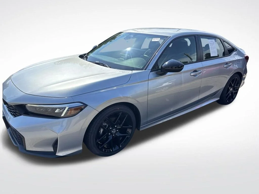 Used 2025 Solar Silver Metallic Honda Sport image 18